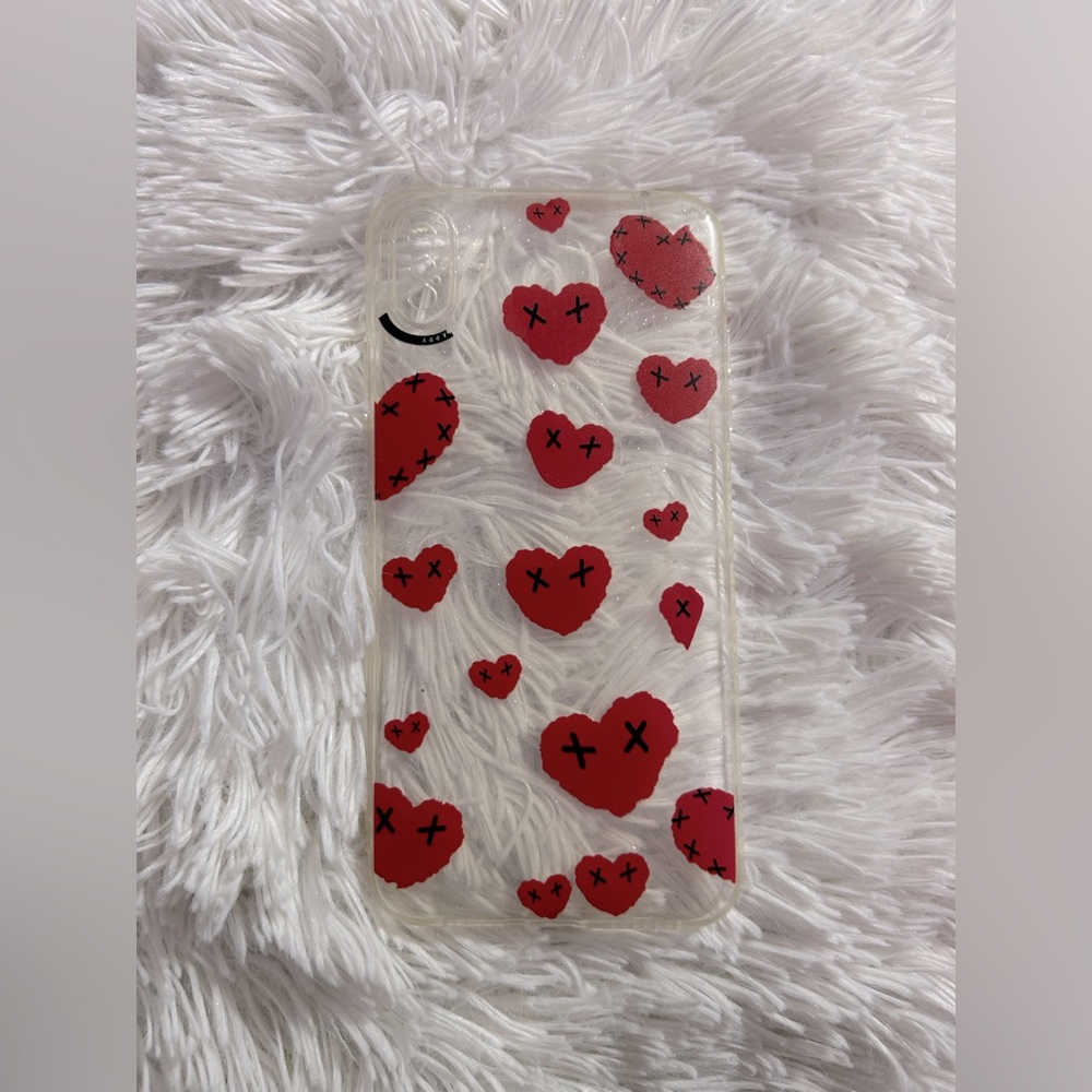 heart iphone xs max phone case